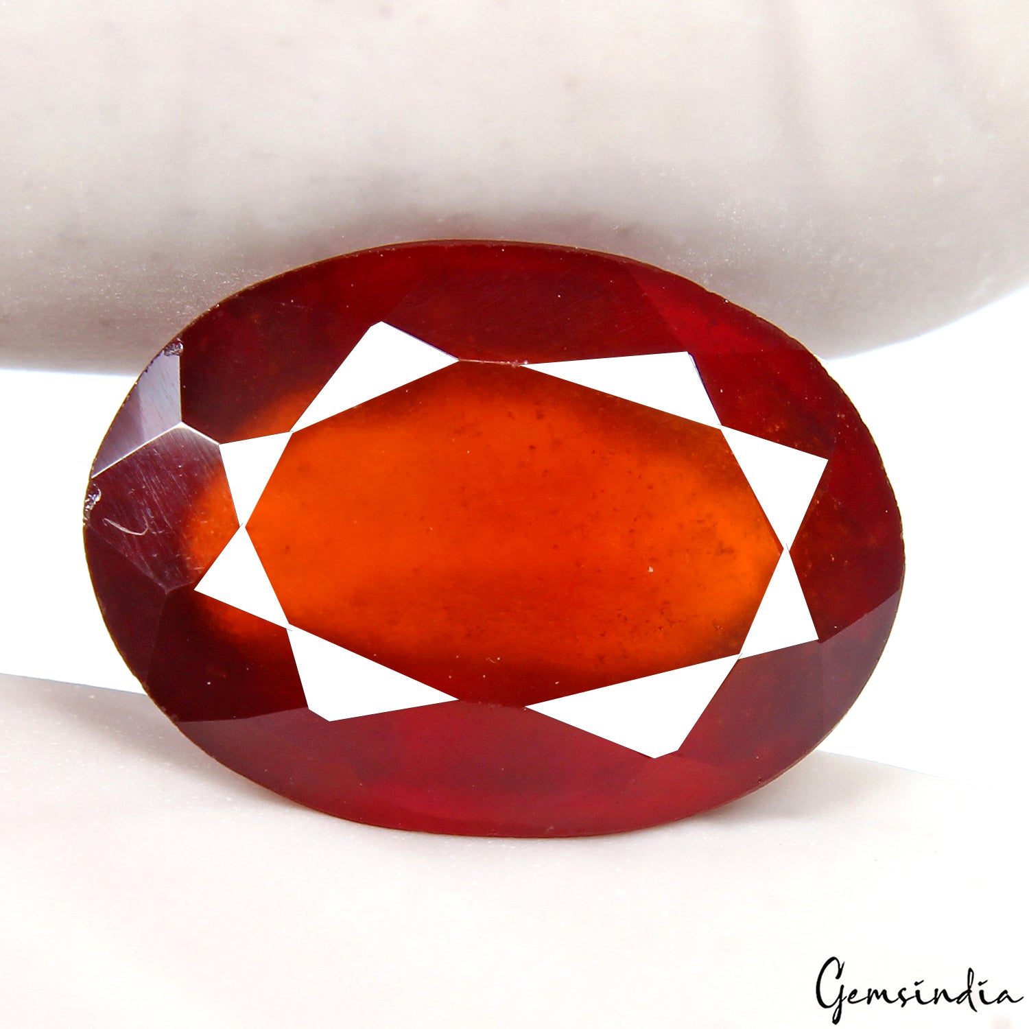 6.20 Cts~ IGL&I Certified Natural Hessonite Garnet Sri Lanka Loose Untreated Gem