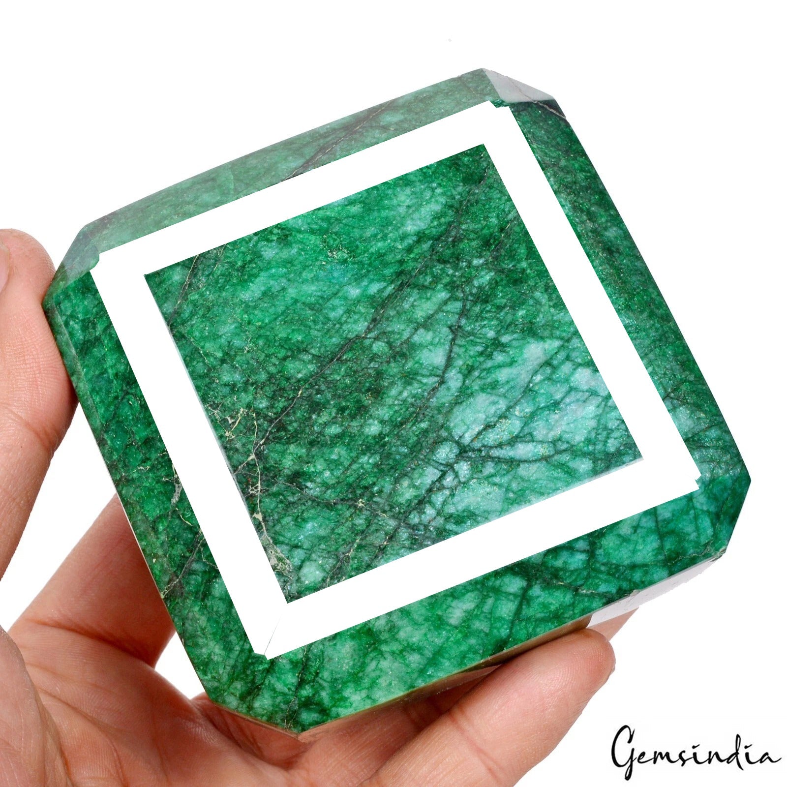 Natural Dark Green Brazilian Octagon Cut Emerald Earth Mined 3940 Ct Loose Gems