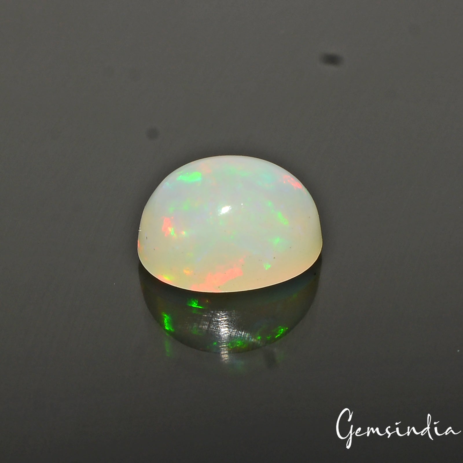 Certified 1.70 Ct Natural Untreated Ethiopian Multi-Shine Opal Oval Gem For Ring