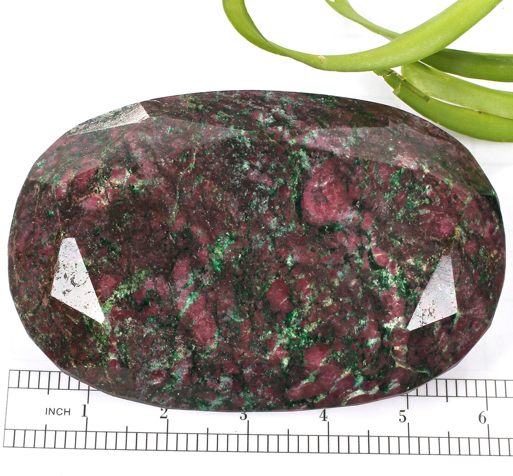 Ruby Loose Gemstone, Oval Cut, Untreated — 5.9x3.8x2.2 inches, 8000 Ct (1.6 Kg), Tanzania
