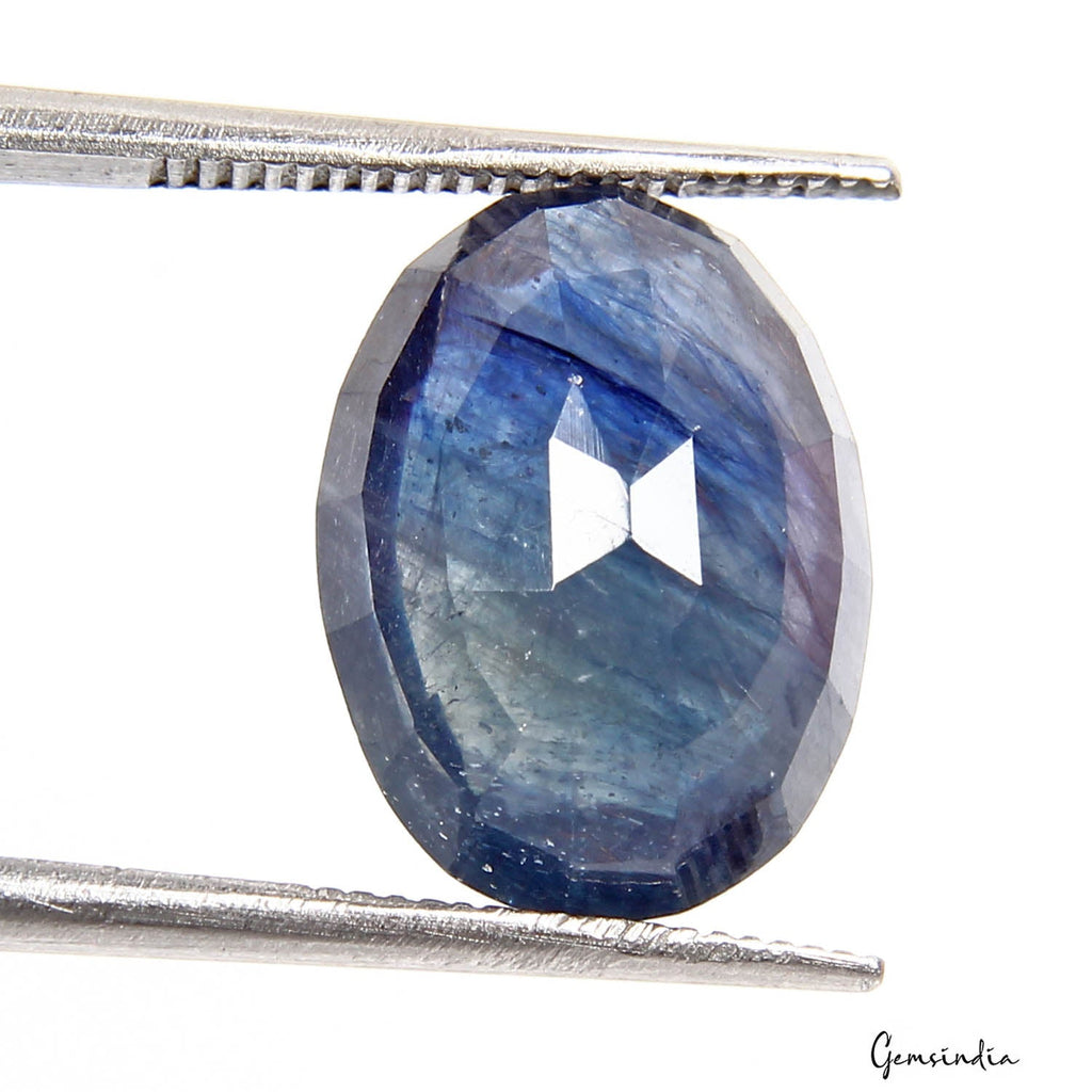Certified 8.80 Cts Natural Ceylon Blue Sapphire Pitambari Neelam Oval Rare Gem
