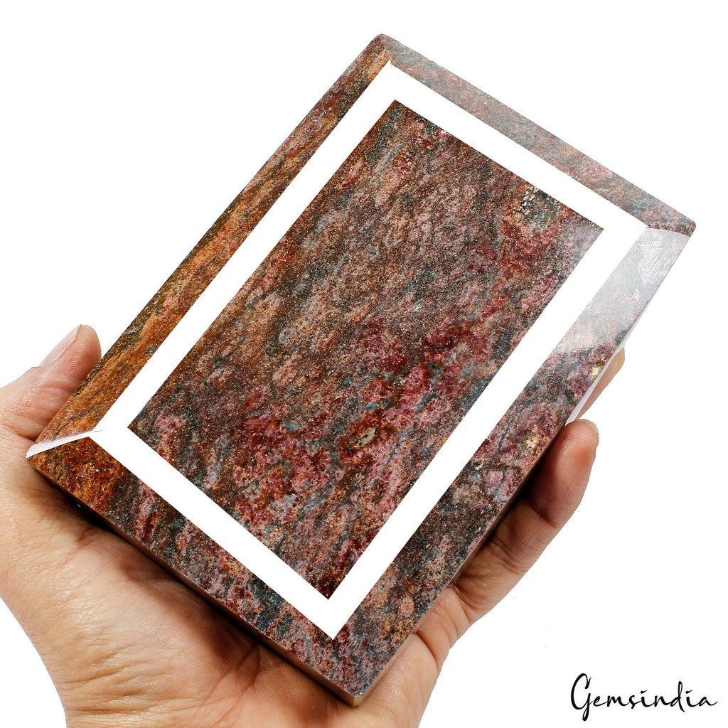 Large 2.5 Kilo Natural Earth Mined Ruby Octagon Cut Faceted Huge Size Gemstone