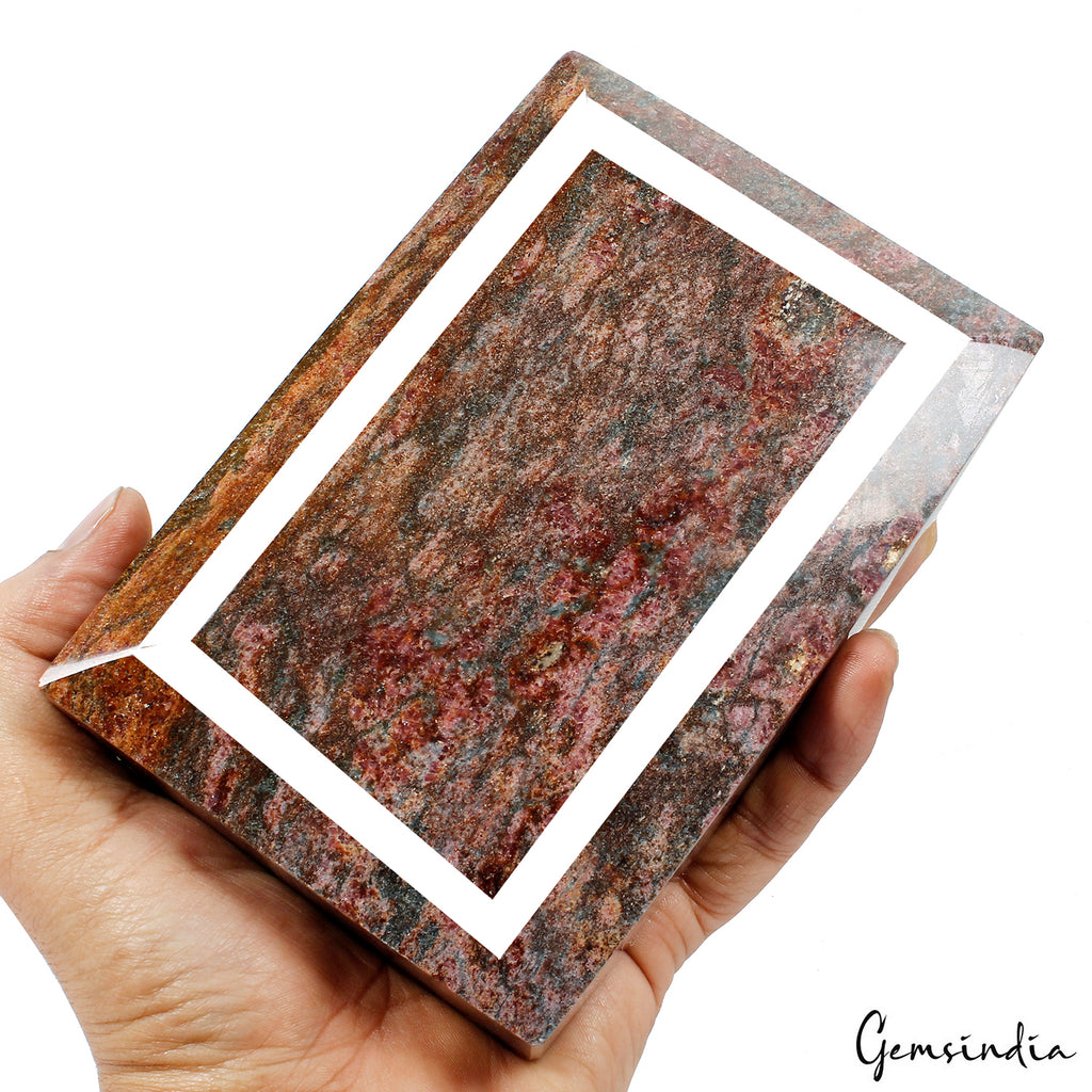 Ruby Loose Gemstone, Octagon Cut, Untreated — 6x4x2.5 Inches, 12500 Ct (2.5 Kg), Madagascar