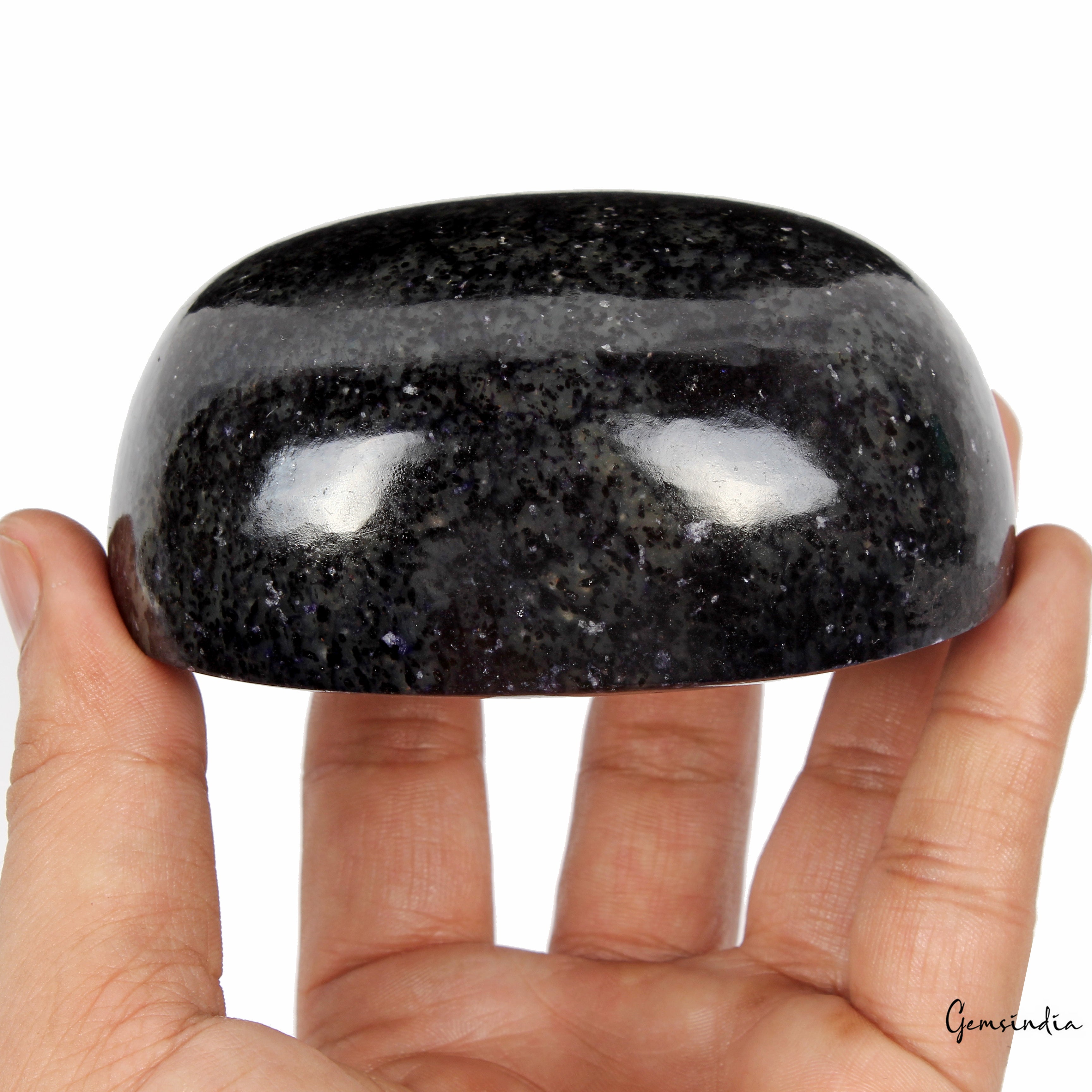 3250 Cts Natural African Dark Blue Sapphire Oval Cab Huge Loose Earth Mined Gem