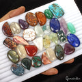850 Ct Natural Multicolor Assorted Gems Mix Cabochon Loose Gemstone Lot 30 Pcs