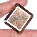 Sapphire Loose Gemstone, Untreated, Brown — 36x30x13 mm, 257.50 Ct