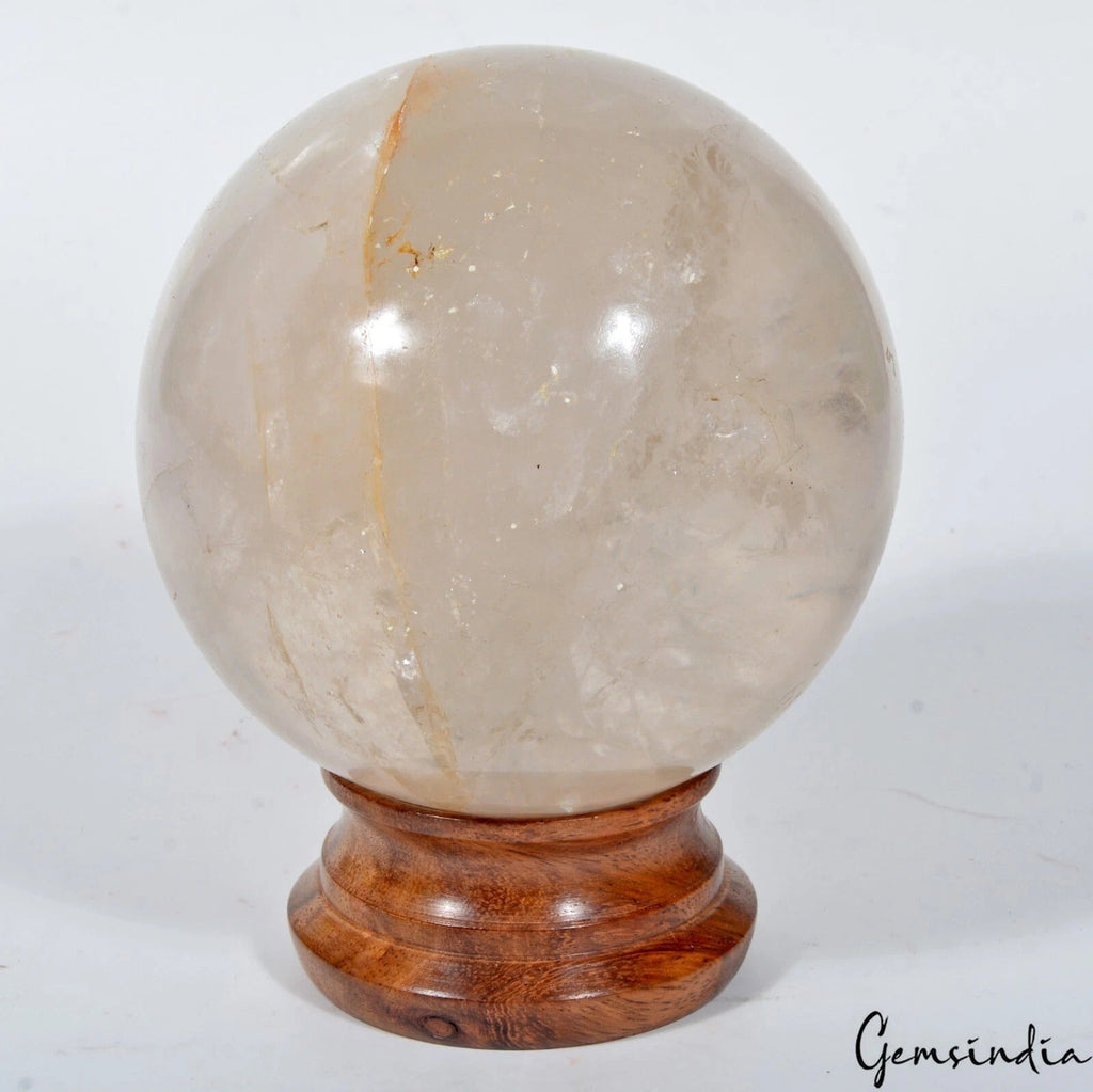 3380 Ct Natural Untreated Smoky Quartz Smooth Crystal Healing Mineral Gem Sphere