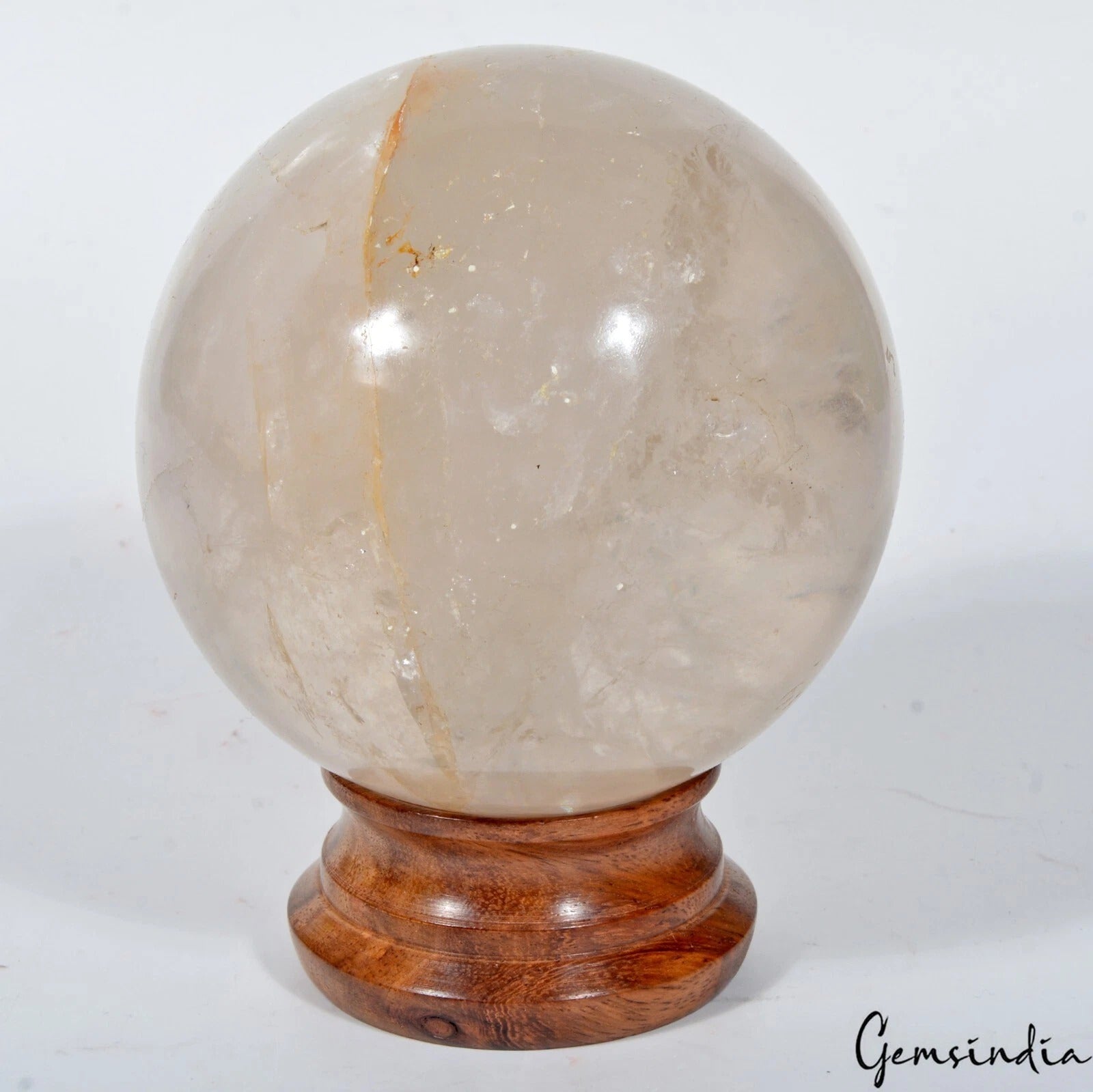 3380 Ct Natural Untreated Smoky Quartz Smooth Crystal Healing Mineral Gem Sphere