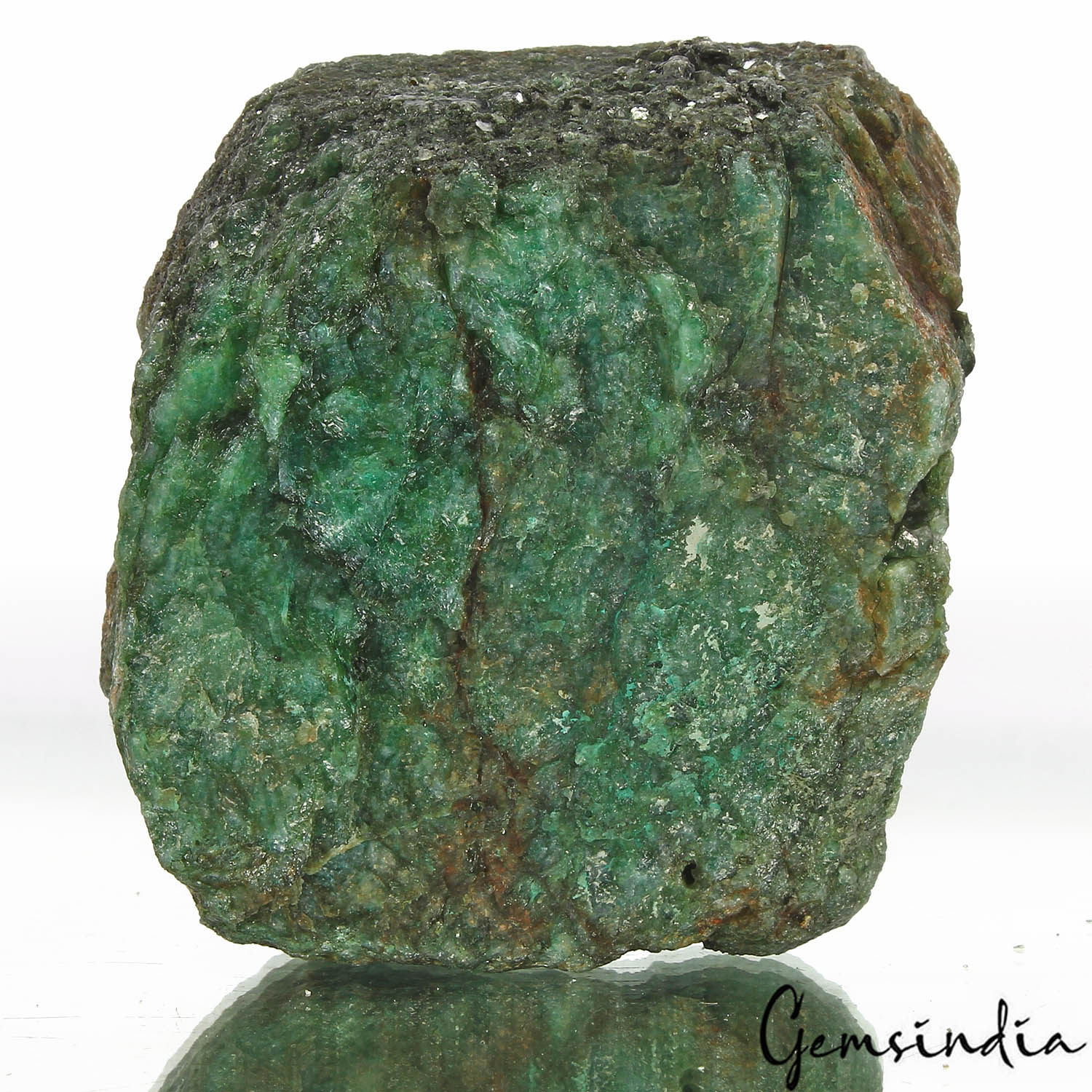 3270 Ct Natural Brazilian Green Emerald Raw Rough Rock Crystal Minerals Huge Gem