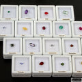 Lot of Natural Stones Semi Precious Mix Cut Gems For Jewelry Collection 20 Pcs