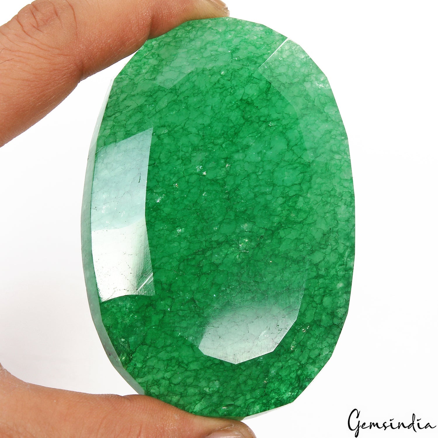 1000 Cts Natural Brazilian Green Quartz Oval Faceted Huge Loose Earth mined Gem