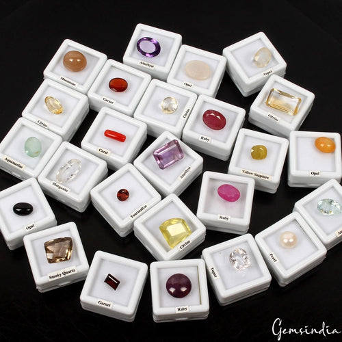 Amethyst Lot, Loose Gemstone, Oval, Octagon, Fancy, Round, Pear Faceted & Cabochon, Untreated — 25 Pieces, 6mm to 21mm, 178.55 Ct, Brazil
