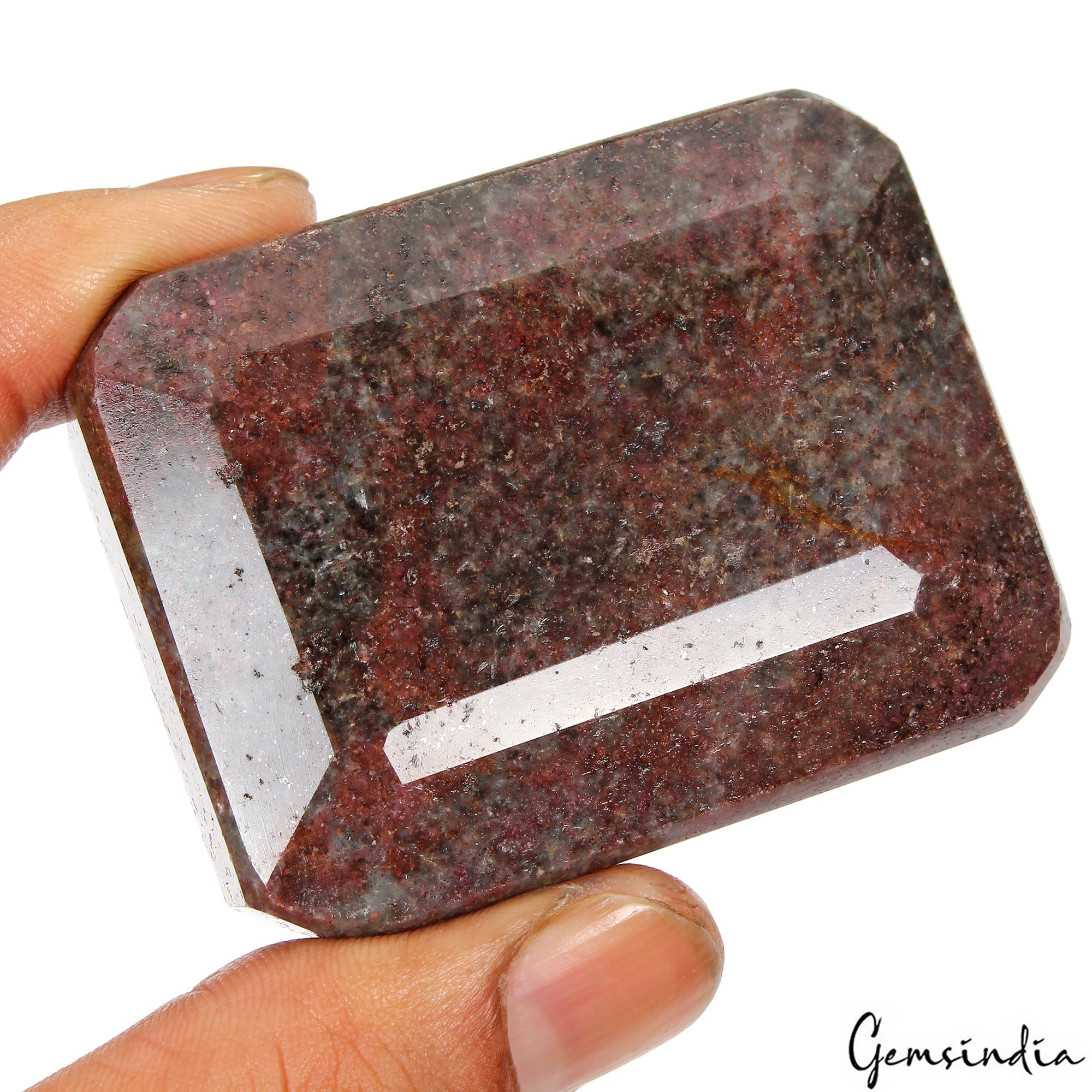 1230 Cts Natural Untreated Ruby Kyanite Octagon Cut Loose Earth mined Gemstone