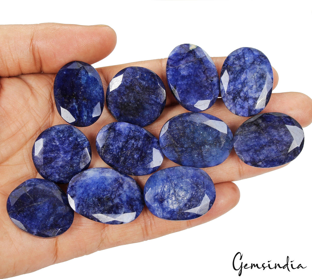 520 Cts Natural Nice Blue Beryl Loose Oval Cut 25-33mm Loose Gemstones Lot 11Pcs