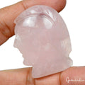 Rose Quartz Carving, Untreated, Pink — 47x37x13 mm, 171.70 Ct, Madagascar