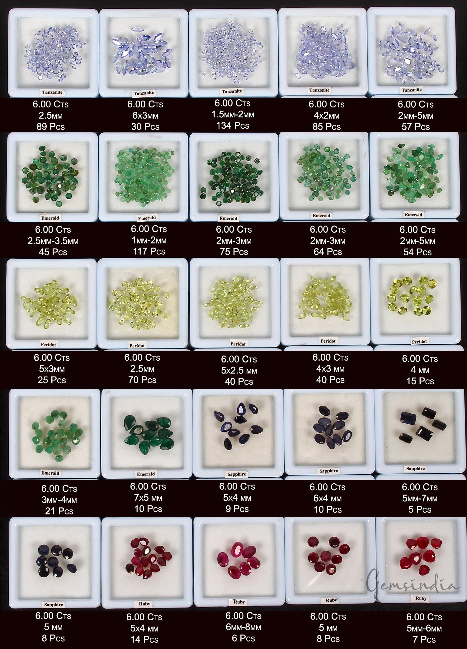 1038 Pcs Estate Genuine Semi Precious Loose Mix Cut Multi Gems 25 Lot Collection
