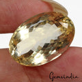 Natural Untreated Yellow Citrine Oval Cut Loose Gems 29.30 Ct For Making Jewelry