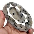 Natural Untreated Rutilated Quartz Oval Cut Faceted 2550 Cts Earth Mined Gems