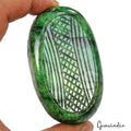 1000 Ct Natural Vibrant Green Emerald Oval Carving Earth Mined Museum Size Gems