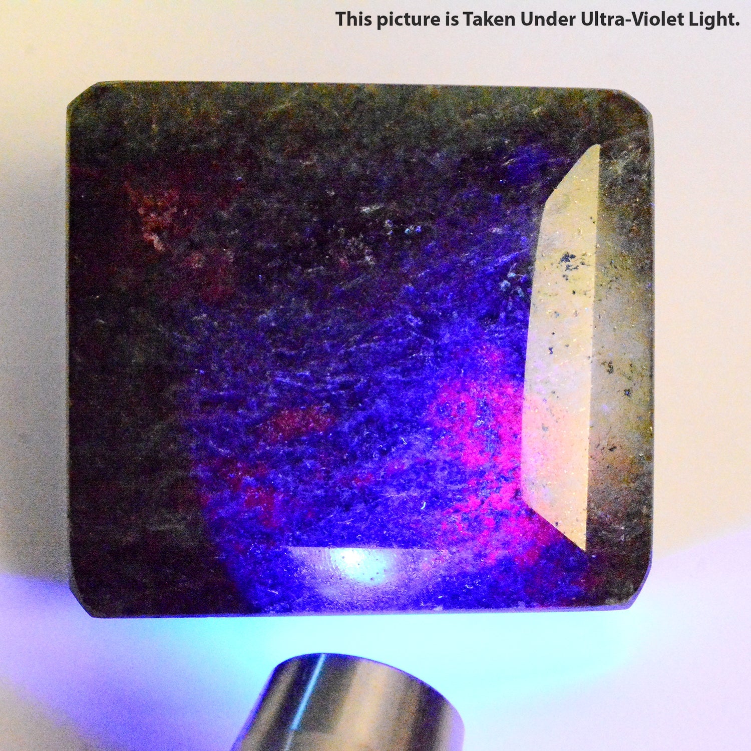 2440 Ct Natural Untreated Ruby Kyanite Octagon Cut Earth Mined Museum Size Gem