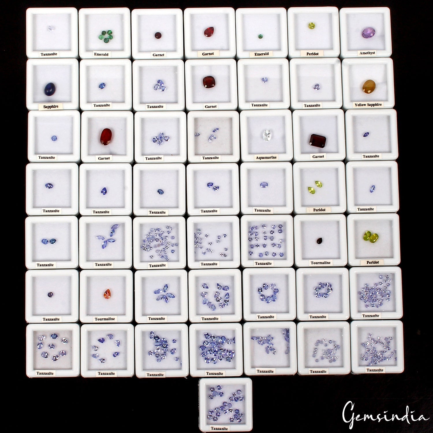 421 Pcs Estate Genuine Semi Precious Loose Mix Cut Multi Gemstone Lot Collection