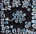 Certified 21.90 Cts/85 Pcs Natural Untreated Blue Aquamarine Mix cut Loose Gem