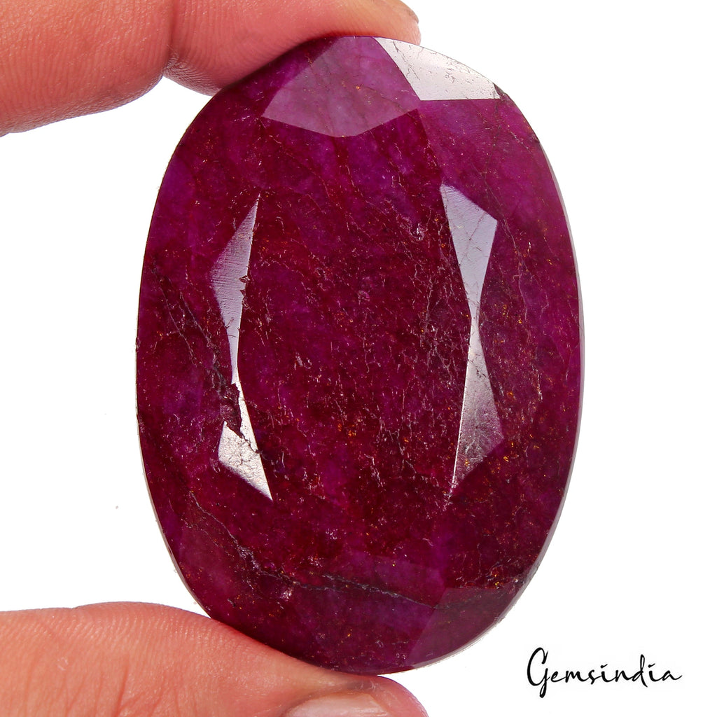 480 Ct Pink Red Beryl Bixbite Oval Cut Faceted Earth Mined USA Loose Huge Gems