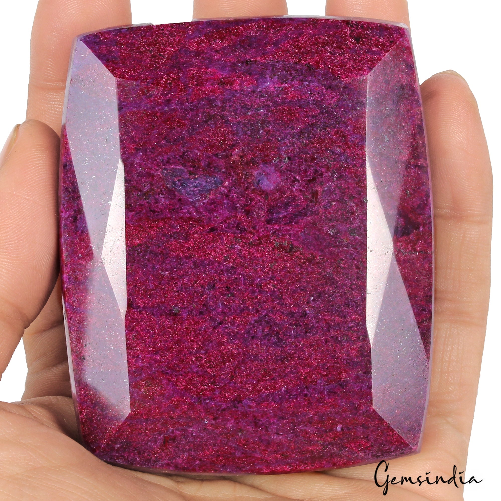 2430 Ct Large Natural Red Ruby Cushion Cut Earth Mined Museum Size Loose Gems