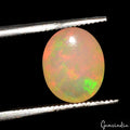 2.00 Ct Natural Untreated Multi Shine Welo Opal Oval Cab Loose Gems For Jewelry