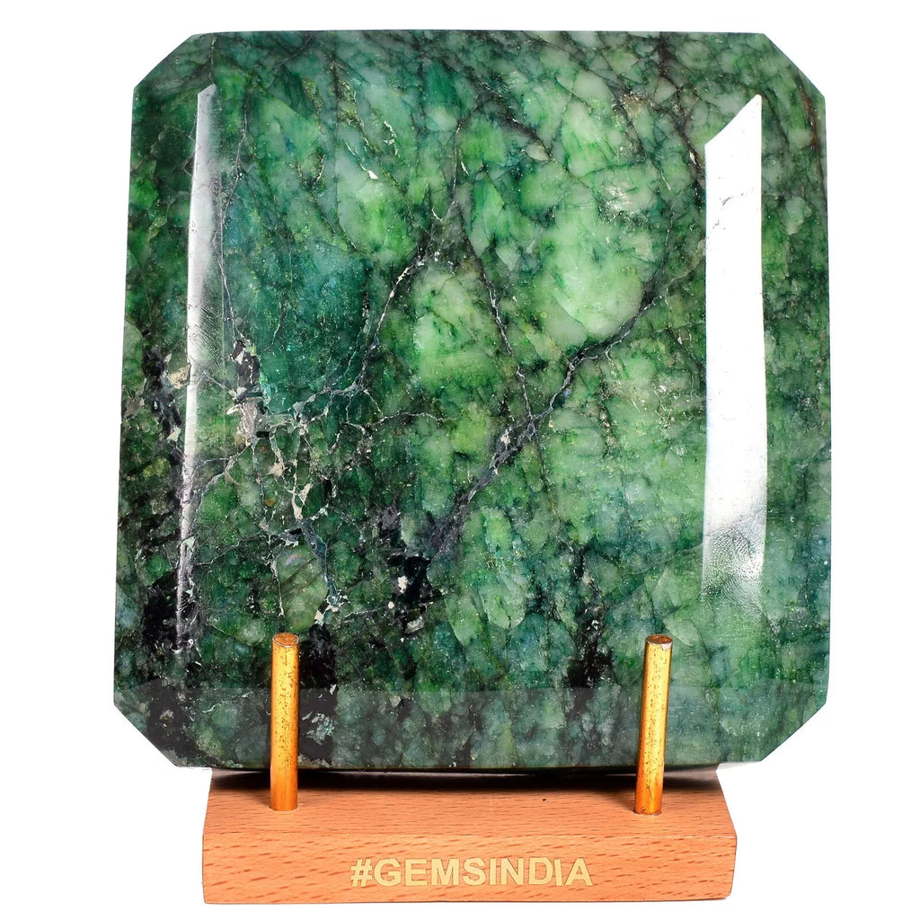 5600 Cts Natural Emerald Top Green Brazilian Huge Size Octagon Faceted Gemstone