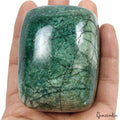 1990 Ct Natural Green Zambian Emerald Cushion Cabochon Loose Earth Mined Gems