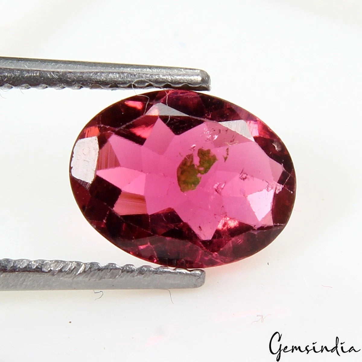 Certified 0.90 Ct Natural Unheated Mozambique Pink Rubellite Tourmaline Rare Gem