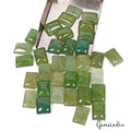 230 Cts/34 Pcs Natural Untreated Green Aventurine Cushion Cab Loose Gemstone Lot