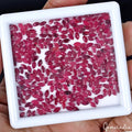 35 Cts/292 Pcs Natural Red Ruby Marquise Calibrated 4x2mm Loose Wholesale Gems