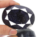 1720 Ct Natural Blue Sapphire Oval Faceted Earth Mined Museum Size Loose Gems