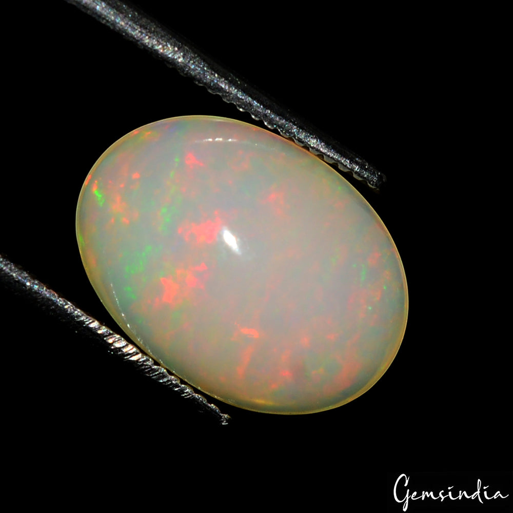 2.90 Ct Hardy STRONG! Natural Huge Yellow &Rainbow Color Sparkling Opal Ethiopia