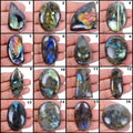 1780 Ct Natural Untreated Multi Shine Labradorite Mix Cab Loose Gems Lot 16 Pcs