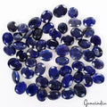 122.20 Cts/55 Pcs Natural Oval Blue Sapphire Oval Faceted Loose Gem For Jewelry