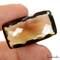 75.80 Ct Natural Untreated Brown Smoky Quartz Cushion Checker Cut Loose Gemstone