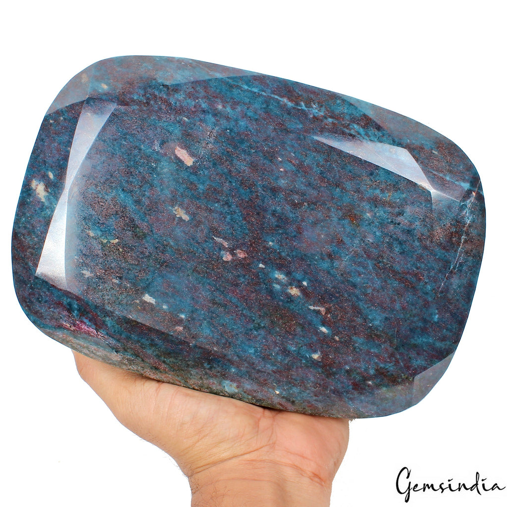 5.7 Kilo Super Huge Natural Ruby Kyanite Oval Cut Untreated Gemstone, Madagascar