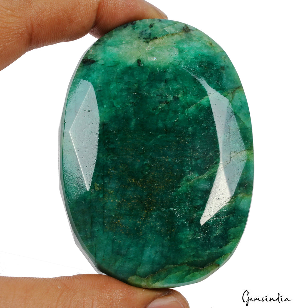 900 Ct Natural Green Blue Brazilian Emerald Oval Faceted Earth Mined Loose Gems