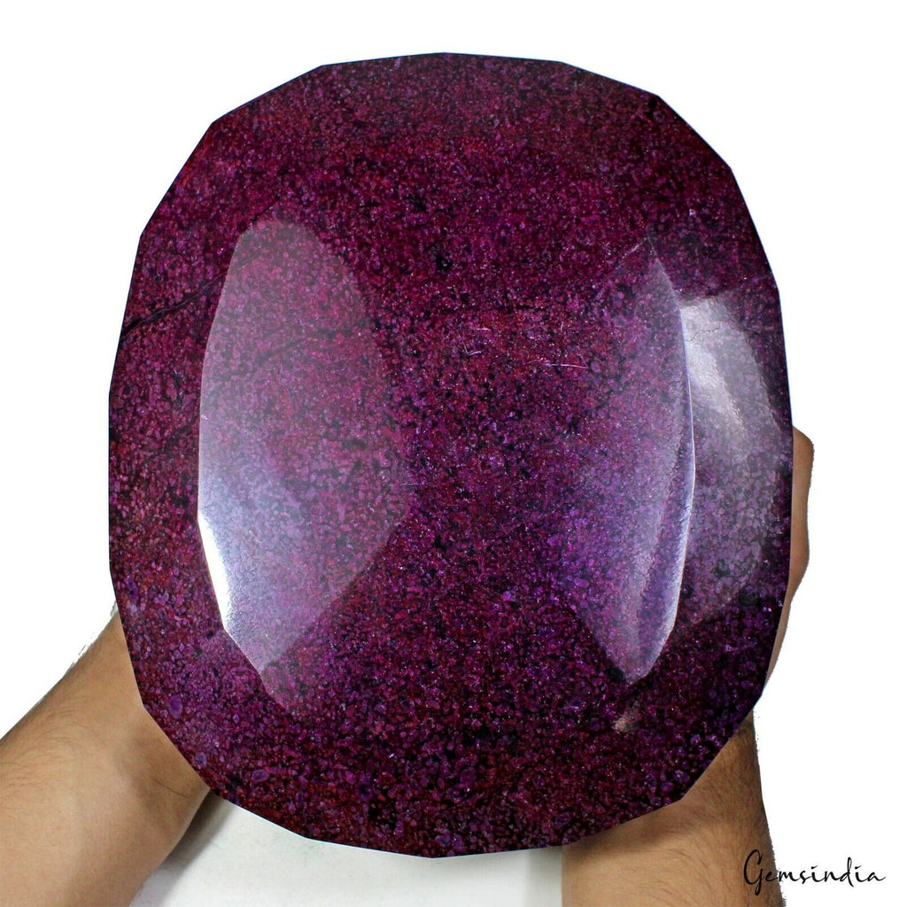 Ruby Loose Gemstone, Red — 10.2 Kg, Madagascar