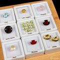 MIX LOT LOOSE FACETED NATURAL GEMSTONES MIXED GEMS WHOLESALE LOOSE GEM ~35 CTS
