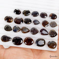Sapphire Lot, Loose Gemstone, Untreated, Brown — 22 Pieces, 12mm to 19mm, 260.00 Ct