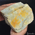 3.2 Kilo Large Raw Aquamarine beryl Uncut Rough Huge Crystal Healing Specimen