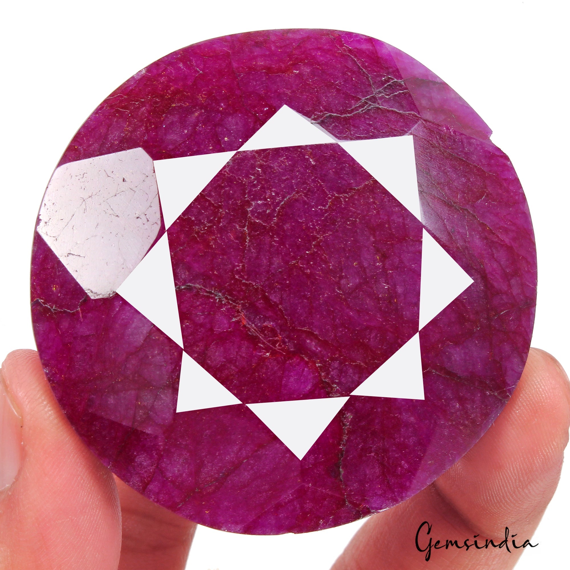 Natural Pink Red Beryl Bixbite Round Cut Faceted Earth Mined Huge 750 Ct Gems