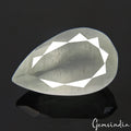 27.10 Ct Natural Untreated Aqua Blue Aquamarine Pear Cut Loose Gemstone, Brazil