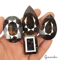 Sapphire Lot, Loose Gemstone, Untreated, Black — 4 Pieces, 35mm to 52mm, 1020 Ct, Madagascar