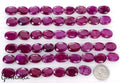 52 Pcs~ Natural Red Beryl Bixbite Utah Oval Cut Loose 1000 Ct Gemstones 17-20mm