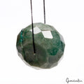 134.30 Ct Natural Green Brazilian Round Cut Center Drilled Loose Briolette Gems